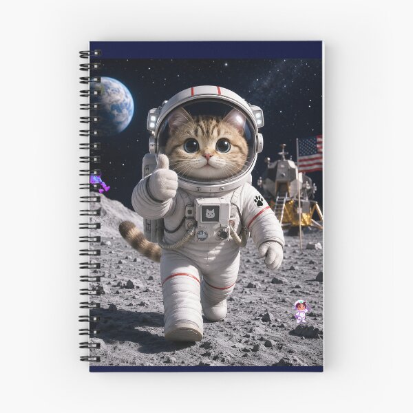 Item preview, Astronaut  Cat designed and sold by Brewgoodness.