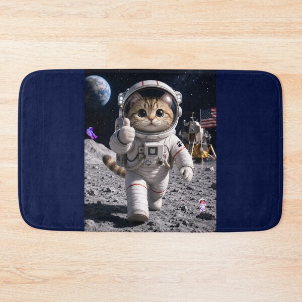 Item preview, Astronaut  Cat designed and sold by Brewgoodness.
