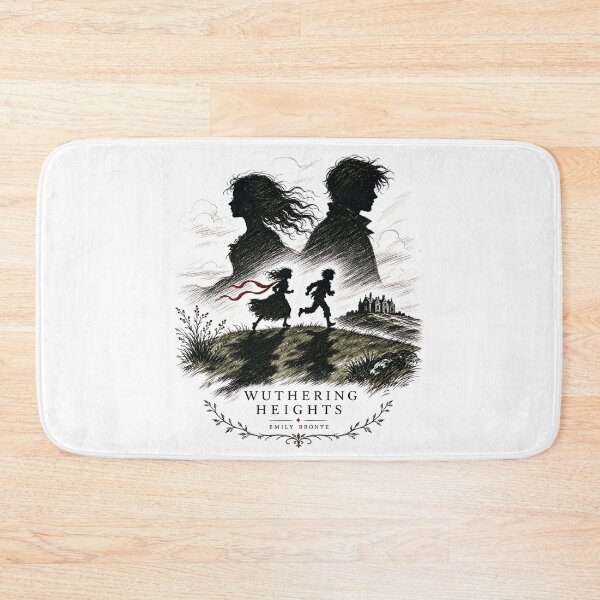 Item preview, Wuthering Heights Cathy and Heathcliff Childhood Sketch Gothic Art designed and sold by Fenay Designs.