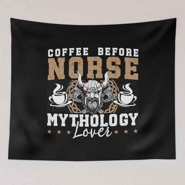 Item preview, Norse Mythology Lover Coffee Valkyrie Coffee Lover designed and sold by tshirtconcepts.