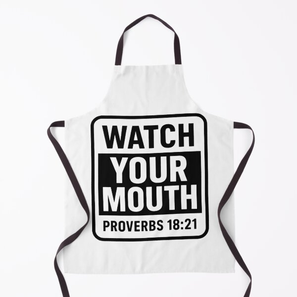 Item preview, Proverbs 18:21 Watch Your Mouth designed and sold by plushism.