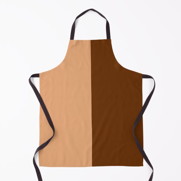 Item preview, Minimalist Peach Beige and Chocolate Brown Vertical Split designed and sold by pluielegere.