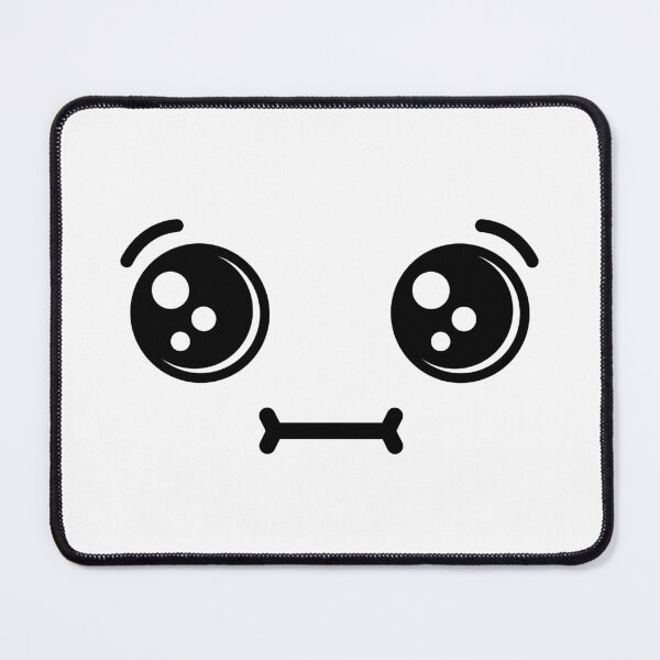Item preview, Adorable kawaii confused face designed and sold by BlushyPrint.