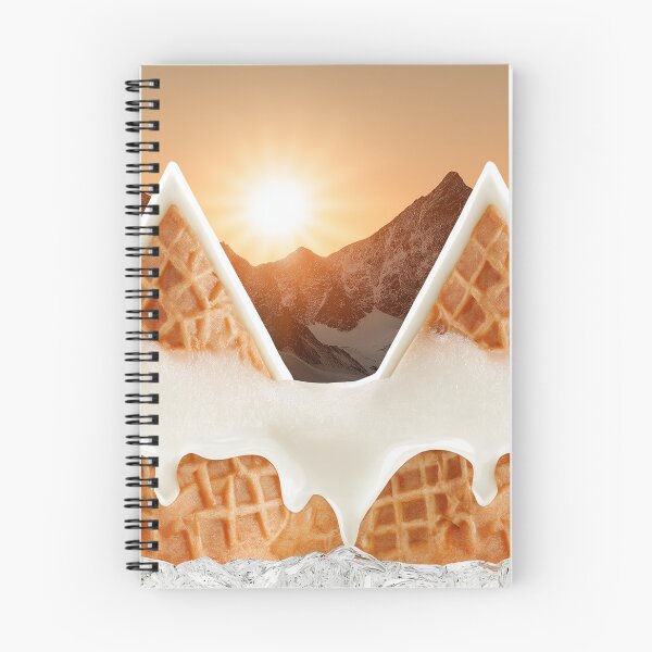 Item preview, Ice cream mountain sunset pattern. designed and sold by Stardust Closet.
