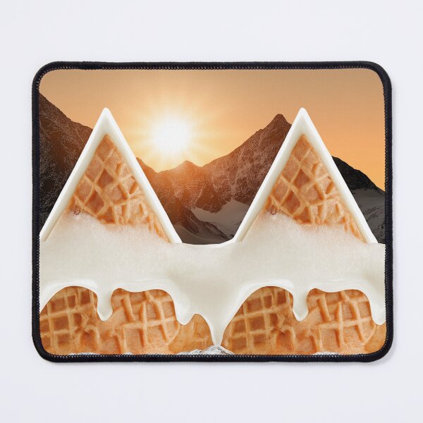 Item preview, Ice cream mountain sunset pattern. designed and sold by Stardust Closet.