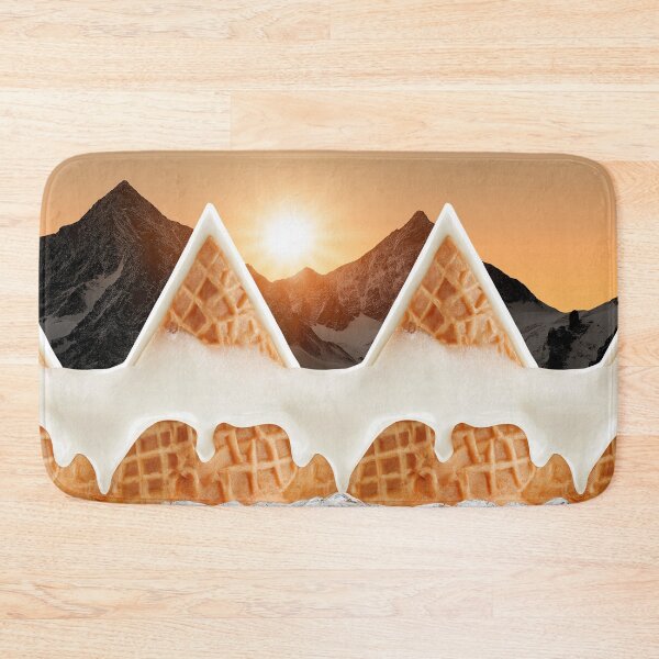 Item preview, Ice cream mountain sunset pattern. designed and sold by Stardust Closet.