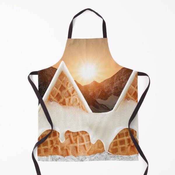Item preview, Ice cream mountain sunset pattern. designed and sold by Stardust Closet.