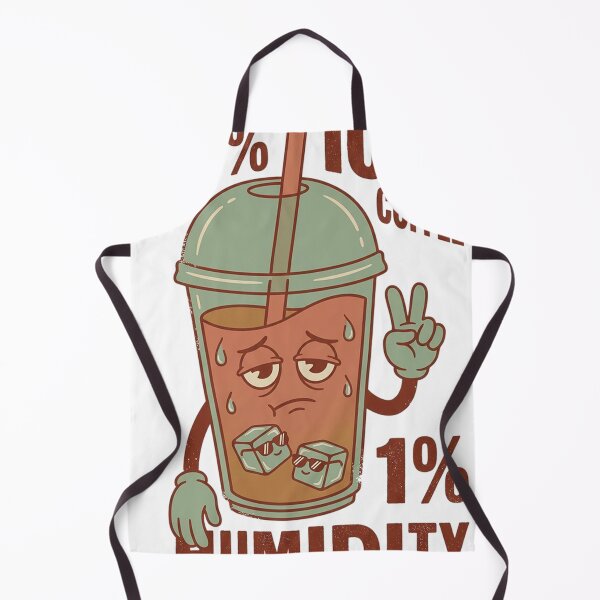 Item preview, 99 Percent Iced Coffee Funny Summer Humidity Quote designed and sold by mo-carnival.
