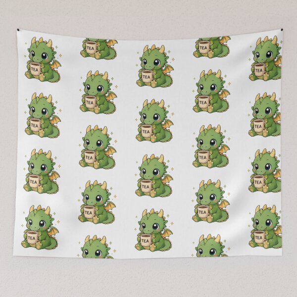 Item preview, cute dragon love lea designed and sold by WellN.