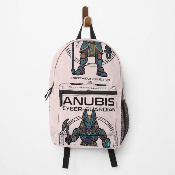 Item preview, Anubis Cyber-Guardian - Futuristic Egyptian God Streetwear designed and sold by alalame.