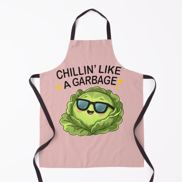 Item preview, Chillin’ Like a Garbage Funny Lettuce  designed and sold by tviyluv.