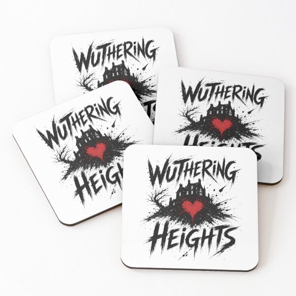 Item preview, Wuthering Heights Bleeding Red Heart Gothic Grunge Literary Art designed and sold by Fenay Designs.