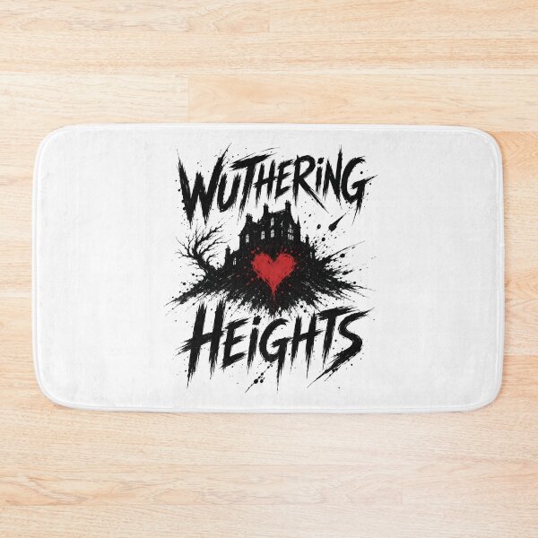 Item preview, Wuthering Heights Bleeding Red Heart Gothic Grunge Literary Art designed and sold by Fenay Designs.