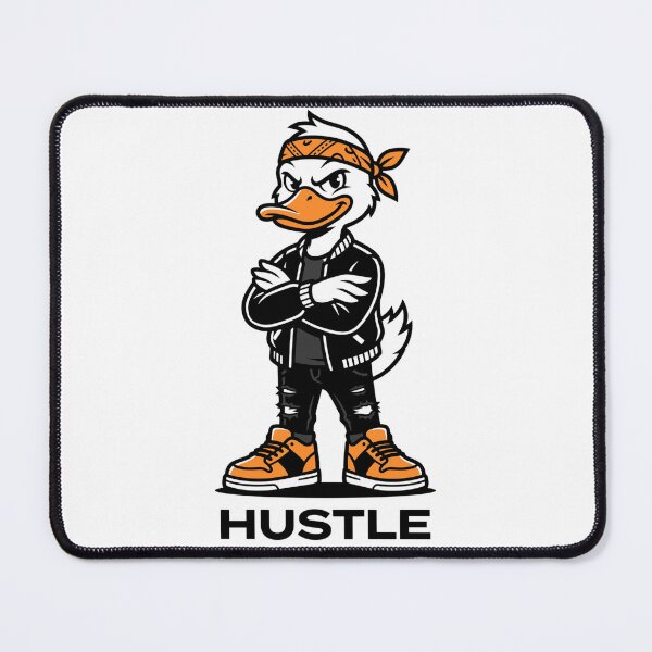 Item preview, Urban Hustle Duck Orange Pop Premium Sticker designed and sold by Mr-wow.
