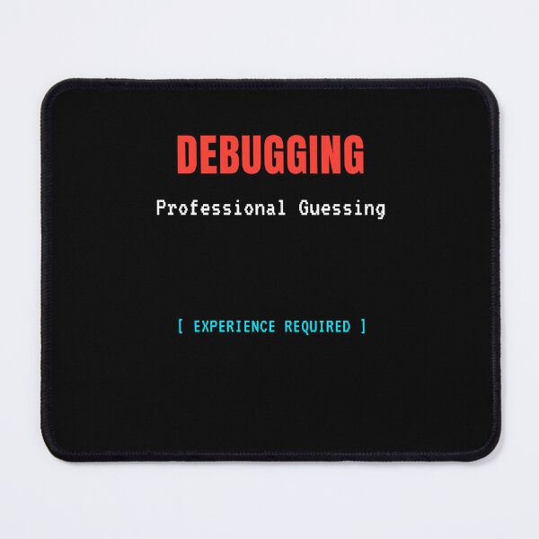 Item preview, Debugging Professional Guessing Funny Programmer T-Shirt designed and sold by BuggedThreads.