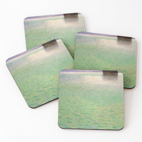 Item preview, Green Lake With Wooded Island designed and sold by artofuniverse.