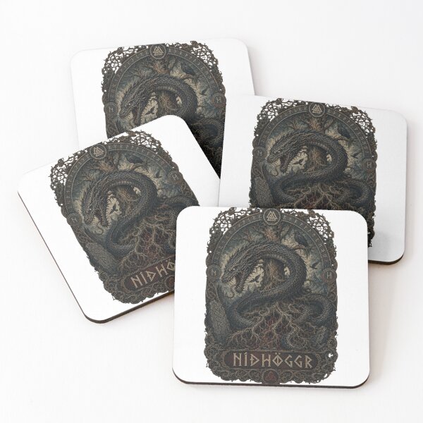Item preview, Níðhöggr — The Corpse Gnawer | Sacred Beasts Series designed and sold by Tinylegends.