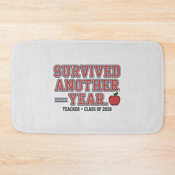 Item preview, Survived Another Year Teacher Class Of 2026 Varsity Slogan designed and sold by Enea Kelo.
