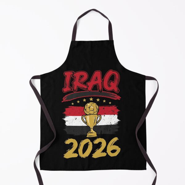 Item preview, Iraq 2026 Football Supporter National Team designed and sold by SofenArt.