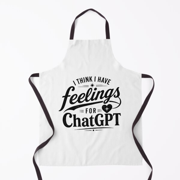 Item preview, I think I have feelings for ChatGPT Sarcastic Quote t shirt  designed and sold by Alindesignhere.