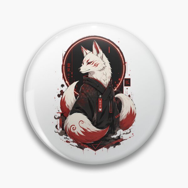 Item preview, Kitsune Fox Streetwear - Japanese Folklore Modern Art designed and sold by AbderraimArt.