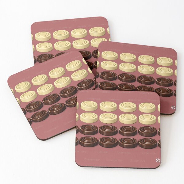 Item preview, Ivory & Ebony Checkers – Match the Fun and Whimsy Checkerboard designed and sold by LuluLeb.
