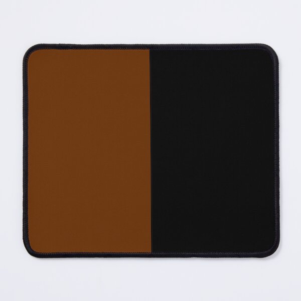 Item preview, Minimalist Chocolate Brown and Black Vertical Split designed and sold by pluielegere.