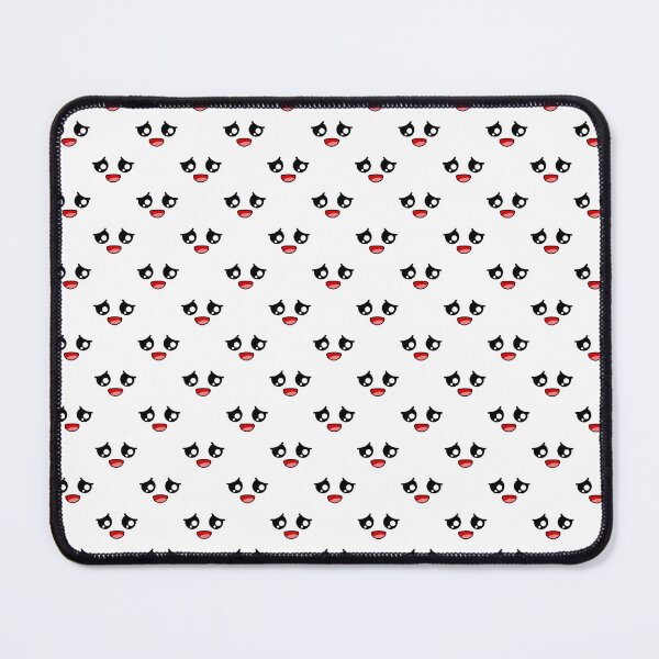 Item preview, Adorable kawaii calm face pattern designed and sold by BlushyPrint.