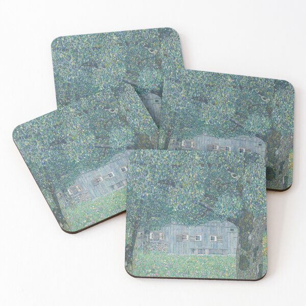 Item preview, Upper Austrian Farmhouse Among Lush Trees designed and sold by artofuniverse.