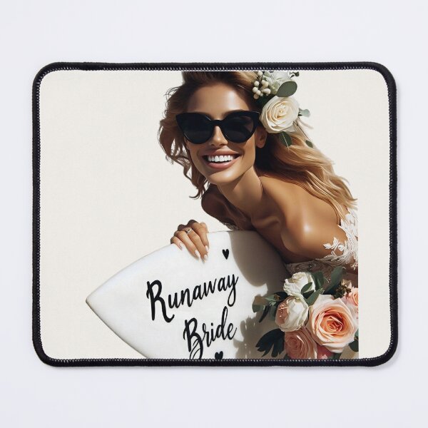 Item preview, Bachelorette Party Bride Surfboard Smile designed and sold by Voodoo Store Paranormal Collections.
