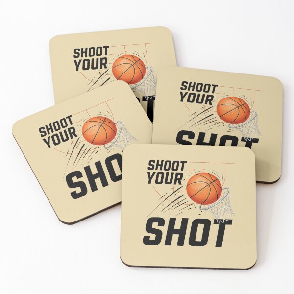 Item preview, Shoot Your Shot Basketball Motivational Design designed and sold by WikaKowalczyk.