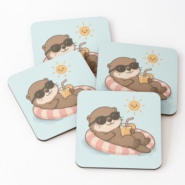Item preview, Summertime Otter designed and sold by MellowMunchkins.