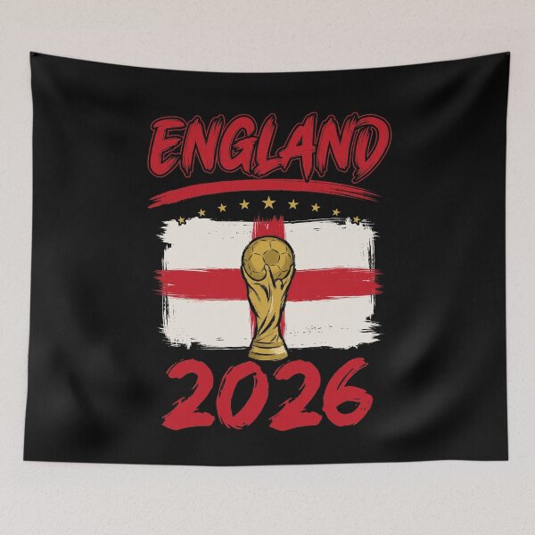 Item preview, England 2026 Football World Cup Supporters Fan designed and sold by SofenArt.