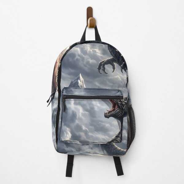 Item preview, Sky Sovereign Dragon Above the Frozen Peaks designed and sold by DragonSerpent Ink.