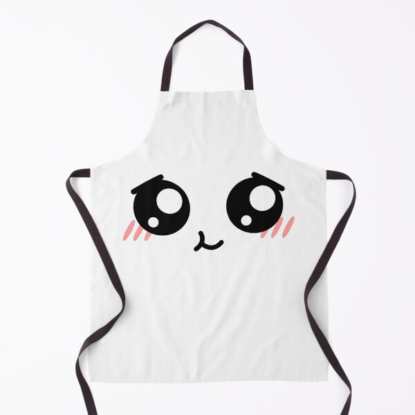 Item preview, Cute kawaii happy calmed blushing face designed and sold by BlushyPrint.
