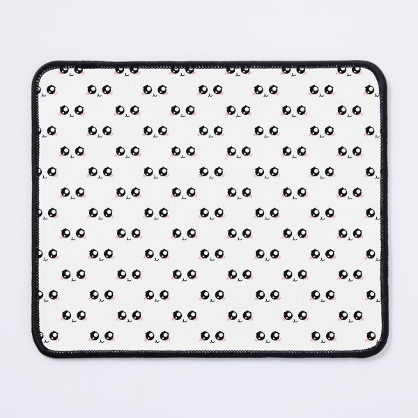Item preview, Cute kawaii happy calmed blushing face pattern designed and sold by BlushyPrint.