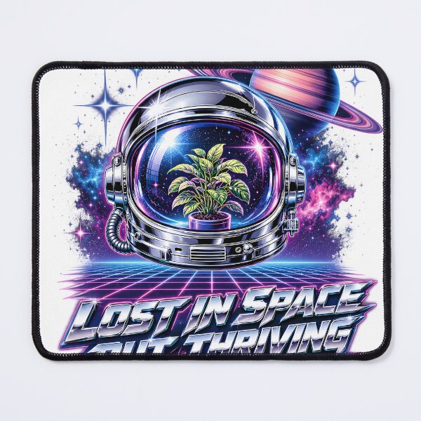 Item preview, Lost In Space But Thriving Space Explorer Plant Gardener Optimism Resilience designed and sold by markymaarty.