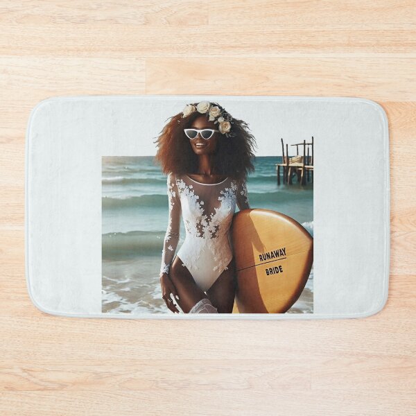 Item preview, Bachelorette Party Bride Wood Surfboard designed and sold by Voodoo Store Paranormal Collections.