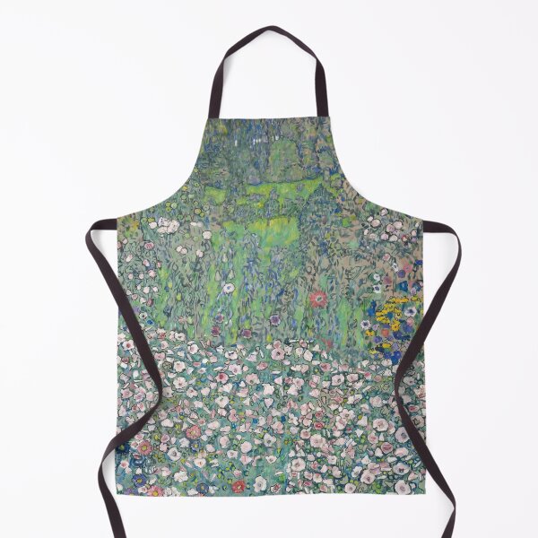 Item preview, Lush Cottage Garden With Pink Flowers designed and sold by artofuniverse.