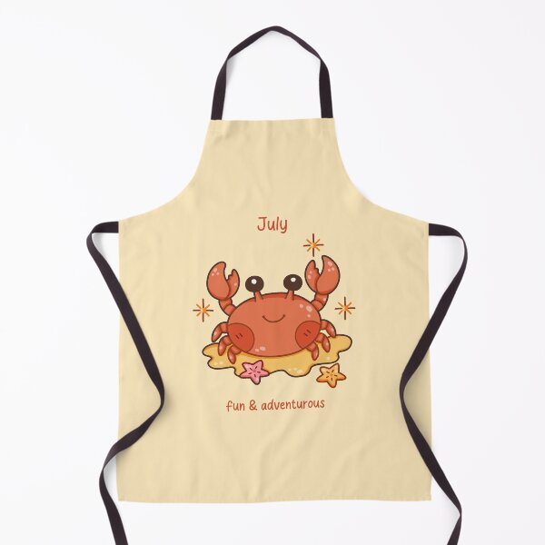Item preview, July Crab – Fun & Adventurous designed and sold by TheRightNotes.