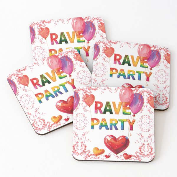 Item preview, LGBT Rave Party Illustration - poster style! designed and sold by Alan-David.
