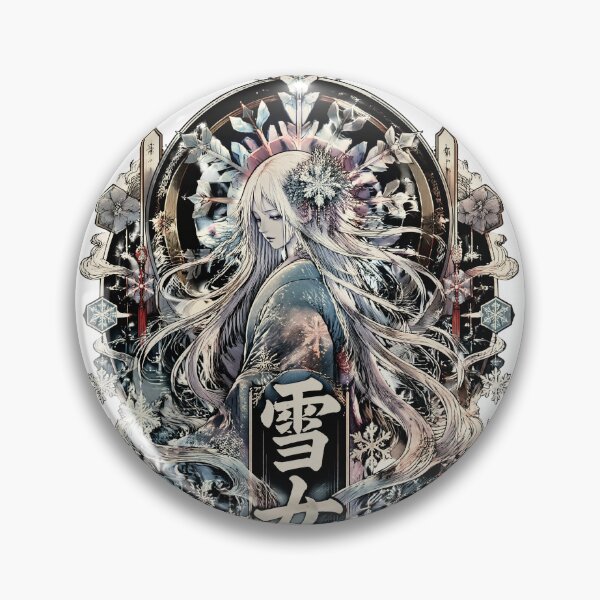 Item preview, Yuki Onna Art – Japanese Snow Spirit Winter Fantasy Illustration designed and sold by kaxymax.
