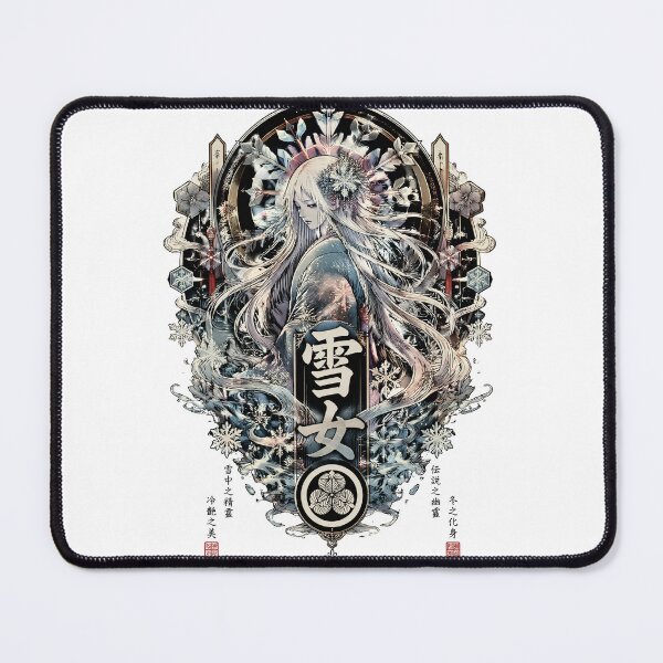 Item preview, Yuki Onna Art – Japanese Snow Spirit Winter Fantasy Illustration designed and sold by kaxymax.