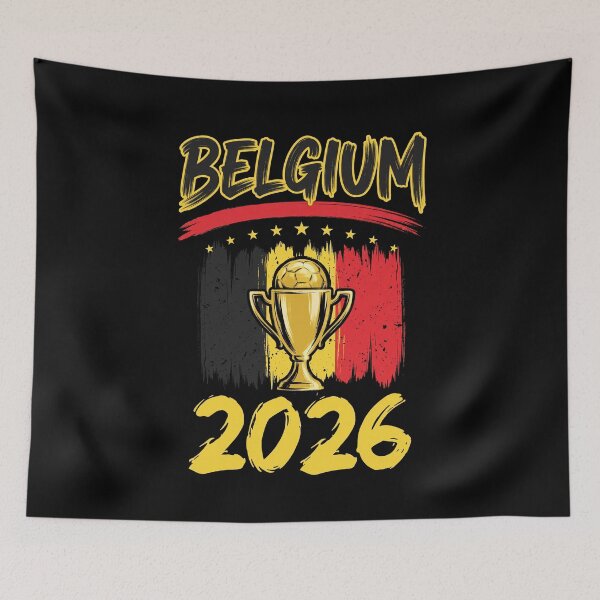 Item preview, Belgium 2026 Soccer Football World Cup Fan Supporter National Team designed and sold by SofenArt.