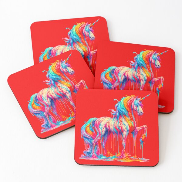 Item preview, Fantasy horse, a unicorn made of lava designed and sold by LoneAngel.