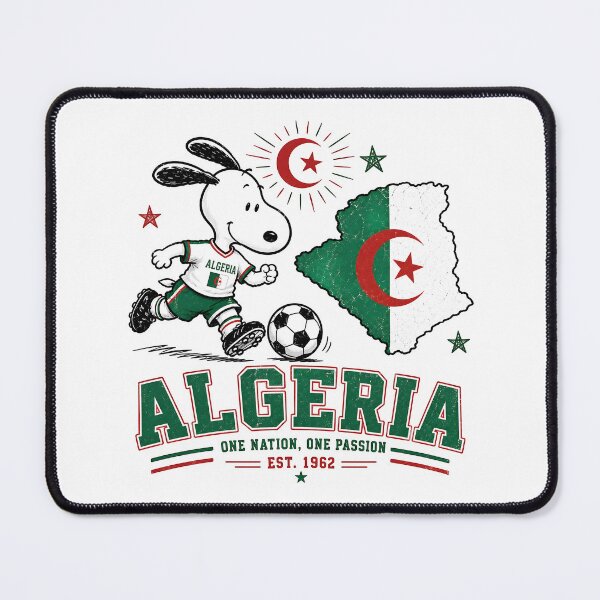 Item preview, Snoopy Algeria Team World Cup 2026 designed and sold by Har-vee.