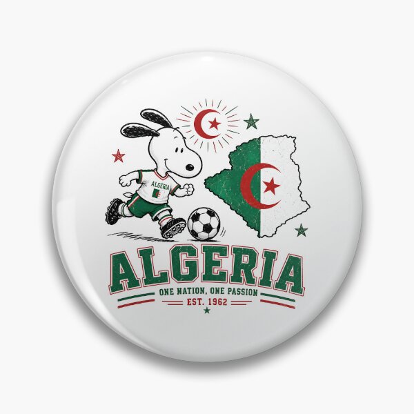 Item preview, Snoopy Algeria Team World Cup 2026 designed and sold by Har-vee.