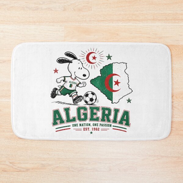 Item preview, Snoopy Algeria Team World Cup 2026 designed and sold by Har-vee.