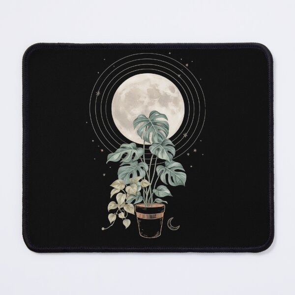 Item preview, Moonlight Monstera – Botanical Lunar Aesthetic designed and sold by PatsiRose.