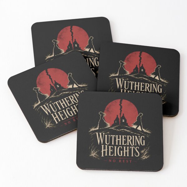 Item preview, Wuthering Heights No Rest Gothic Split Manor Blood Red Moon designed and sold by Fenay Designs.